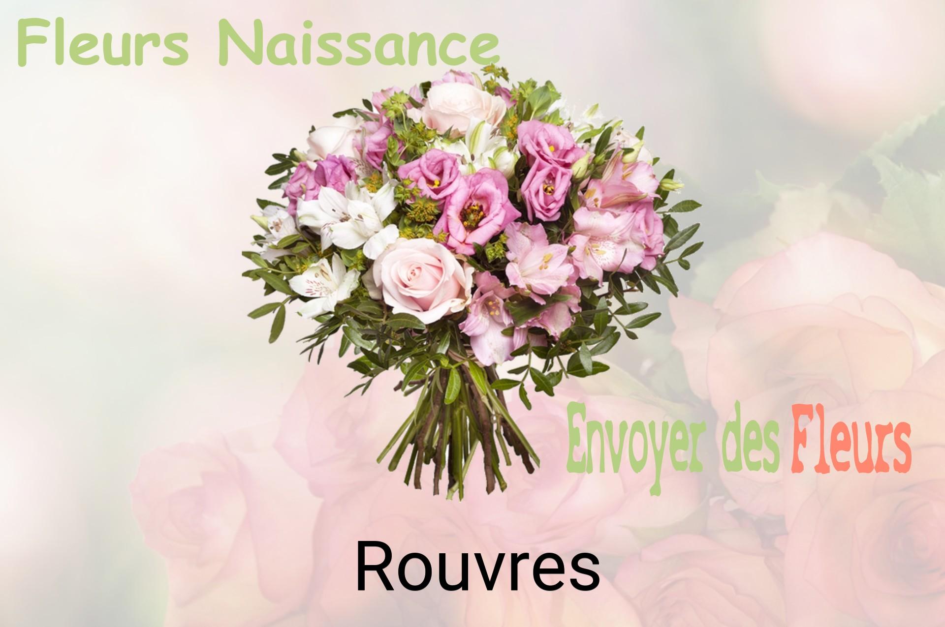 Bouquet de fleurs de naissance livré à Rouvres